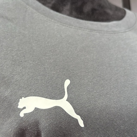 Puma Cotton Crewneck, Logo Graphic short sleeve Tee - Picture 2 of 9